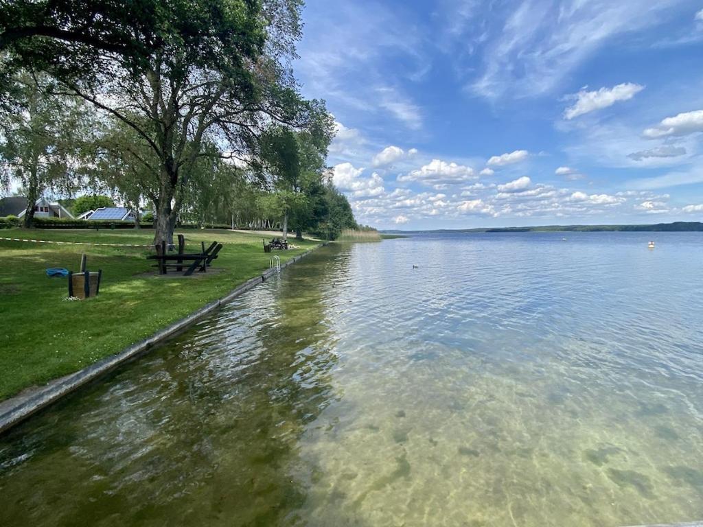 Ferienhaus Mit Wasserterrasse - Mit Sauna Und Kamin - Inklusive Nebenkosten Wendisch Rietz Eksteriør bilde
