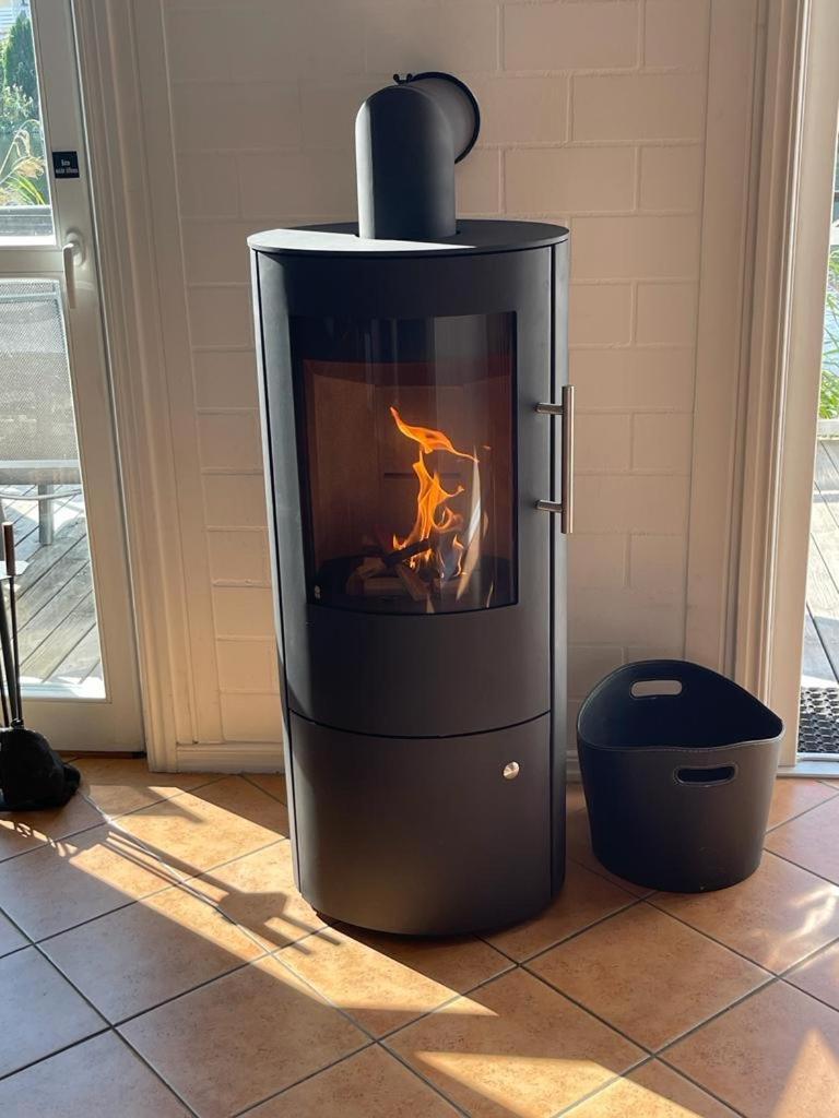Ferienhaus Mit Wasserterrasse - Mit Sauna Und Kamin - Inklusive Nebenkosten Wendisch Rietz Eksteriør bilde